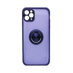 Case with Support Ring for Apple iPhone 11 Pro Max Smoked Black Case with Support Ring for Apple iPhone 11 Pro Max Smoked Black